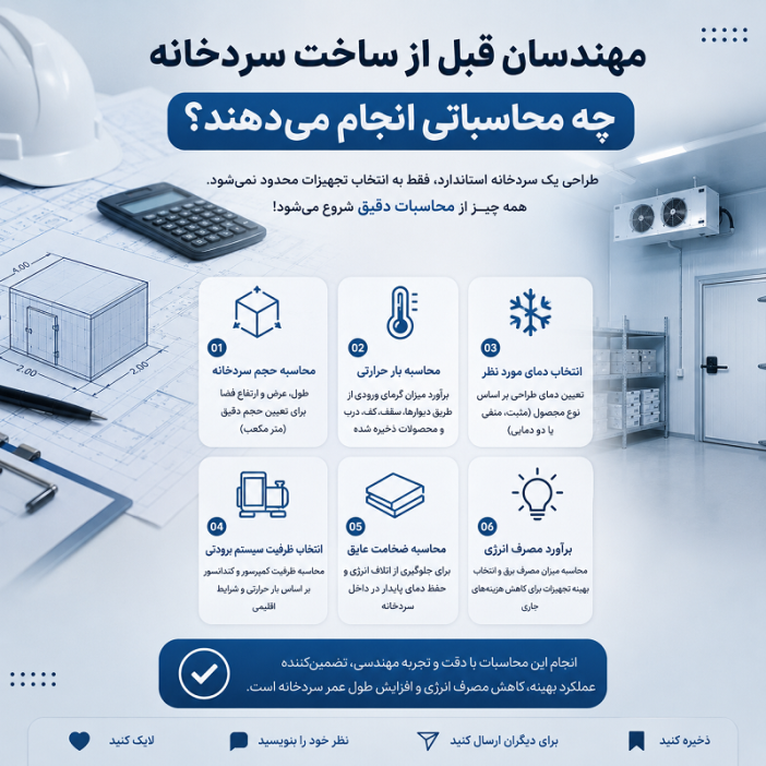 آسه_صنعت_پارسه سردخانه سردخانه_صنعتی #سردخانه_مواد_غذایی #سردخانه_دارویی #سردخانه_میوه #سردخانه_گوشت سردخانه_لبنیات سردخانه_پسته #سردخانه_خرما زنجیره_سرما صنایع_غذایی #صنایع_دارویی #کشاورزی #شیلات #گلخانه #نگهداری_مواد_غذایی #تجهیزات_سردخانه #مهندسی_تاسیسات #HVAC #ColdStorage #Refrigeration #صرفه_جویی_انرژی مشاوره_تخصصی آسه_صنعت_پارسه