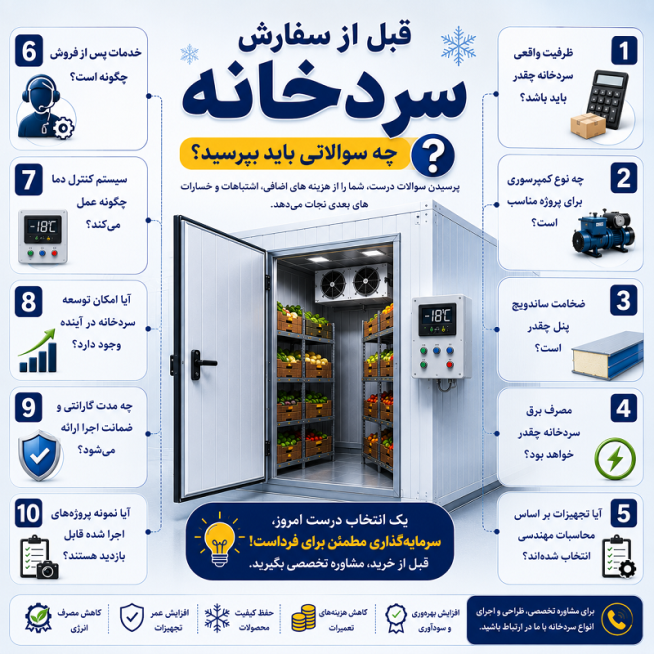 آسه_صنعت_پارسه سردخانه سردخانه_صنعتی #سردخانه_مواد_غذایی #سردخانه_دارویی #سردخانه_میوه #سردخانه_گوشت سردخانه_لبنیات سردخانه_پسته #سردخانه_خرما زنجیره_سرما صنایع_غذایی #صنایع_دارویی #کشاورزی #شیلات #گلخانه #نگهداری_مواد_غذایی #تجهیزات_سردخانه #مهندسی_تاسیسات #HVAC #ColdStorage #Refrigeration #صرفه_جویی_انرژی مشاوره_تخصصی آسه_صنعت_پارسه